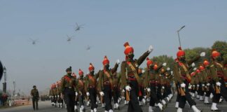 Amid Promises And Half Truths Indian soldiers practicing