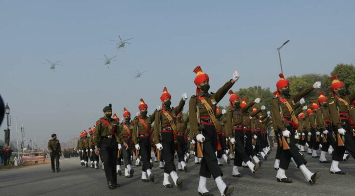 Amid Promises And Half Truths Indian soldiers practicing