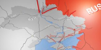 Hitting An Empty Space – How Russians Avoided Losses Map of Ukraine