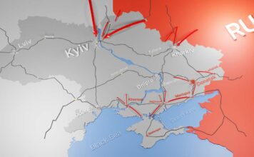 Hitting An Empty Space – How Russians Avoided Losses Map of Ukraine