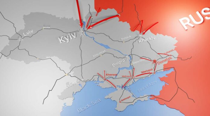 Hitting An Empty Space – How Russians Avoided Losses Map of Ukraine
