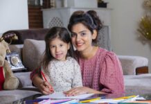 Prepare Your Child For The VUCA World Mother teaching essential skills to child