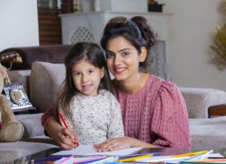 Prepare Your Child For The VUCA World Mother teaching essential skills to child