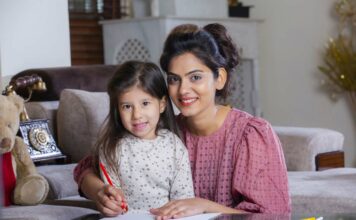 Prepare Your Child For The VUCA World Mother teaching essential skills to child