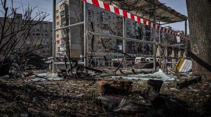 War In Ukraine Set To Get Uglier Devastated Bus Stop