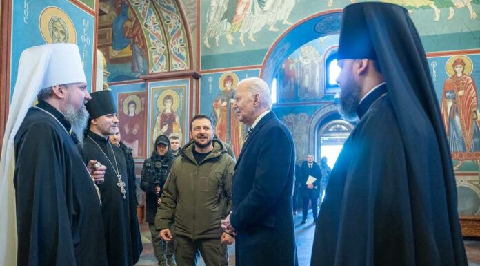 US President Joe Biden’s Donkey Hop to Kiev Joe Biden in Kiev