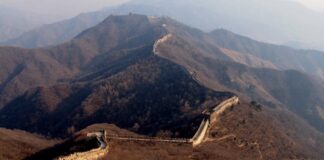 China Rubs It In Great Wall Of China