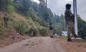 An Operation underway in Kashmir