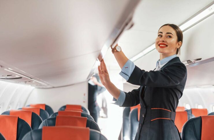 An Air Hostess - Cabin Crew