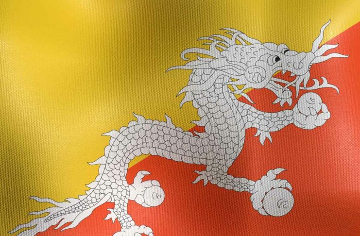 Bhutan Flag