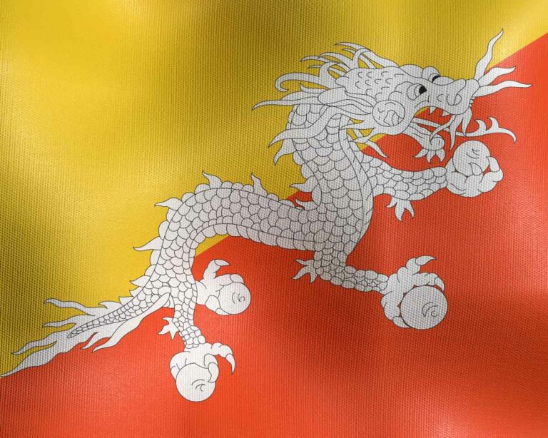 Bhutan Flag