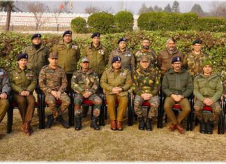 The NFU Googly Army and Police Officers