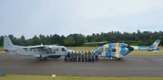 Indian Military Presence In Maldives Indian military aircraft in maldives