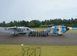 Indian Military Presence In Maldives Indian military aircraft in maldives