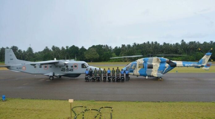 Indian Military Presence In Maldives Indian military aircraft in maldives