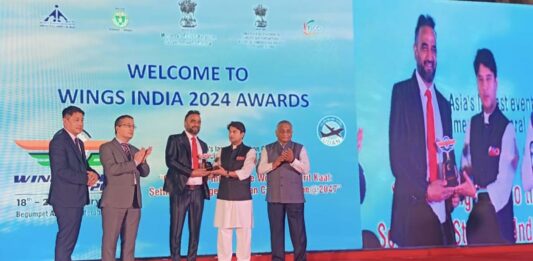 Jet Serve Surges Ahead, Wins ‘Best NSOP’ Award At Wings India 2024 Best NSOP Award - Jet Serve