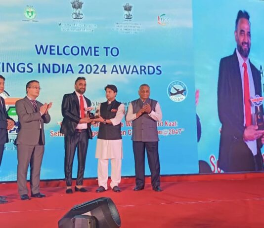 Jet Serve Surges Ahead, Wins ‘Best NSOP’ Award At Wings India 2024 Best NSOP Award - Jet Serve