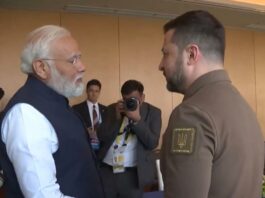 Modi with Zelensky