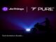 PURE EV Partners with JioThings to Revolutionise the Smart Riding Experience PURE EV electric scooter with JioThings smart digital cluster and telematics integration for seamless riding experience.