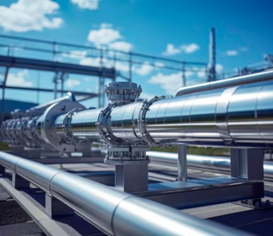 Tata Steel Replaces Furnace Oil with Cleaner Fuel – A First in India’s Ferrochrome Industry Industrial plant pipelines representing Tata Steel’s shift to Piped Natural Gas (PNG) at the Ferro Alloys Plant in Jajpur, Odisha.