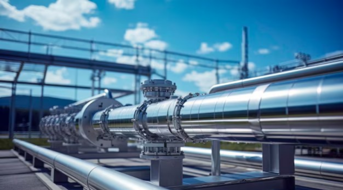 Tata Steel Replaces Furnace Oil with Cleaner Fuel – A First in India’s Ferrochrome Industry Industrial plant pipelines representing Tata Steel’s shift to Piped Natural Gas (PNG) at the Ferro Alloys Plant in Jajpur, Odisha.