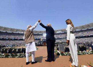 India in Trump’s Crosshairs Modi-Trump in India