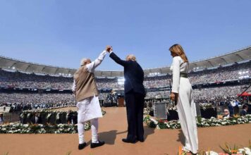 India in Trump’s Crosshairs Modi-Trump in India