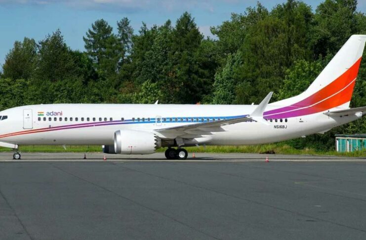 Adani's Boeing Business Jet