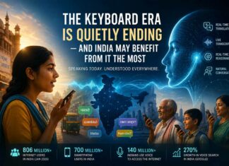 With Keyboard Era Quietly Ending – India Set To Benefit The Most Voice Over