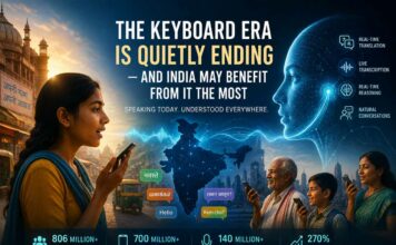 With Keyboard Era Quietly Ending – India Set To Benefit The Most Voice Over