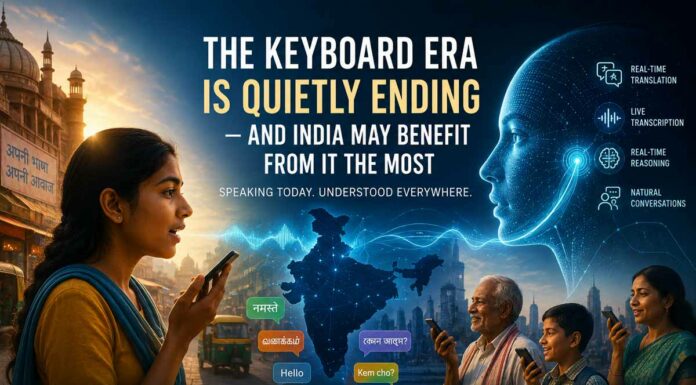 With Keyboard Era Quietly Ending – India Set To Benefit The Most Voice Over